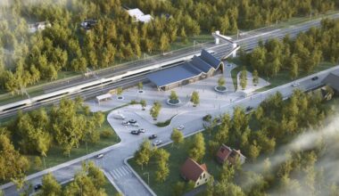 Kohalike peatuste raudteerajatiste ehitus on algamas