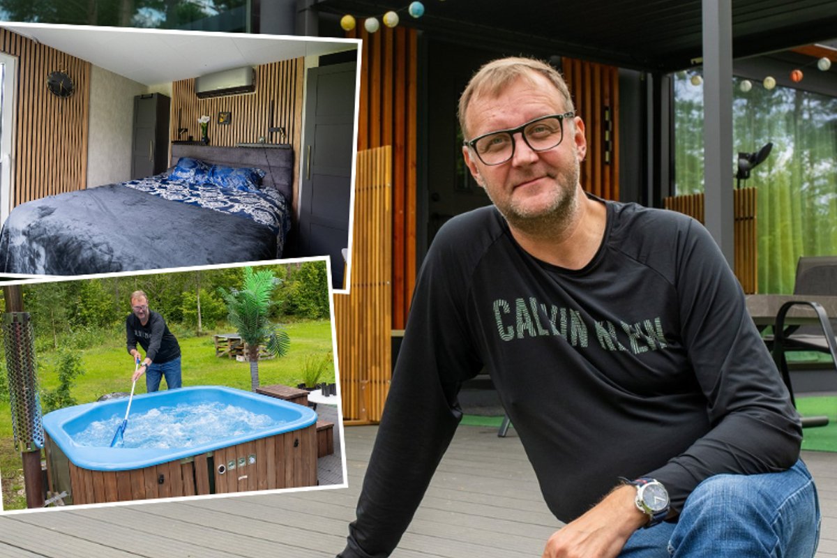 Henrik Normanni uus kodu Hiiumaal. „Mina armastan öelda, et armastus mahub ka ühe ruutmeetri peale“