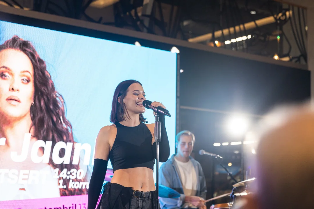 Getter Jaani üllatas publikut värske ja seksika välimusega