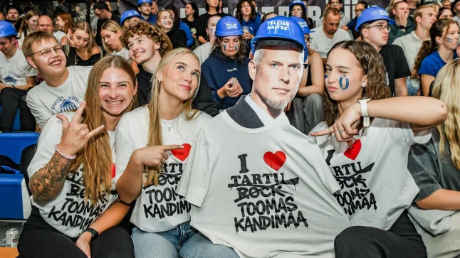 praegu on ka hea vaadata seda korvpalli, mida Tartu mängib.“