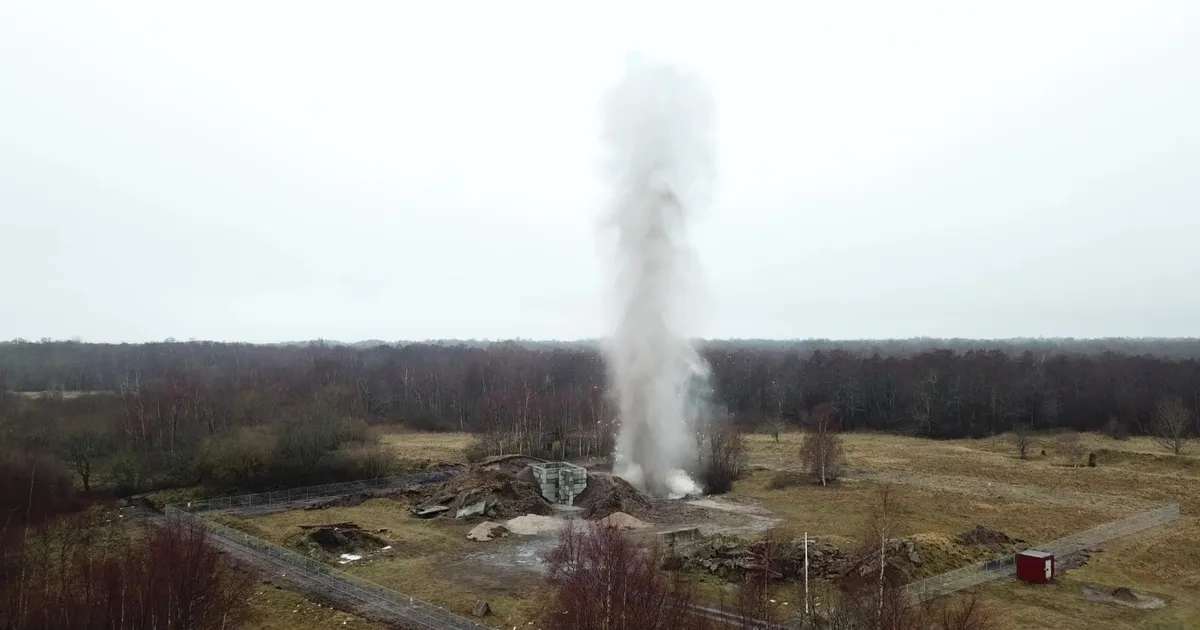 Vundamenti kaevates tuli välja teise ilmasõja aegne lõhkelaeng