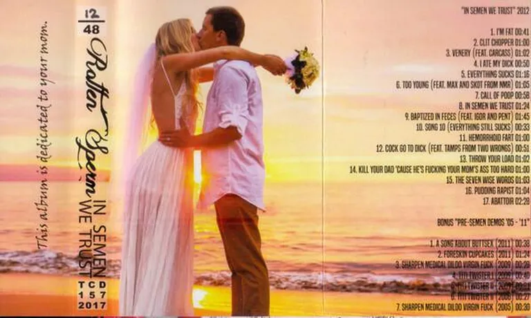 Trash Can Dance’i toodang. Rotten Sperm, «In Semen We Trust», 2012.