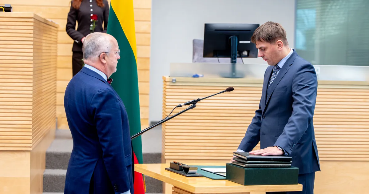 «Selle p*sahunniku hais levib juba kaugele.» Leedu kultuuriminister valab kriisis õli tulle