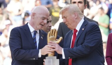 FIFA pani Trumpi valusalt paika