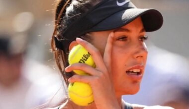 FOTOD ⟩ Tipptennisist naasis pikalt mängupausilt suuremate rindadega: olen ilmselt esimene