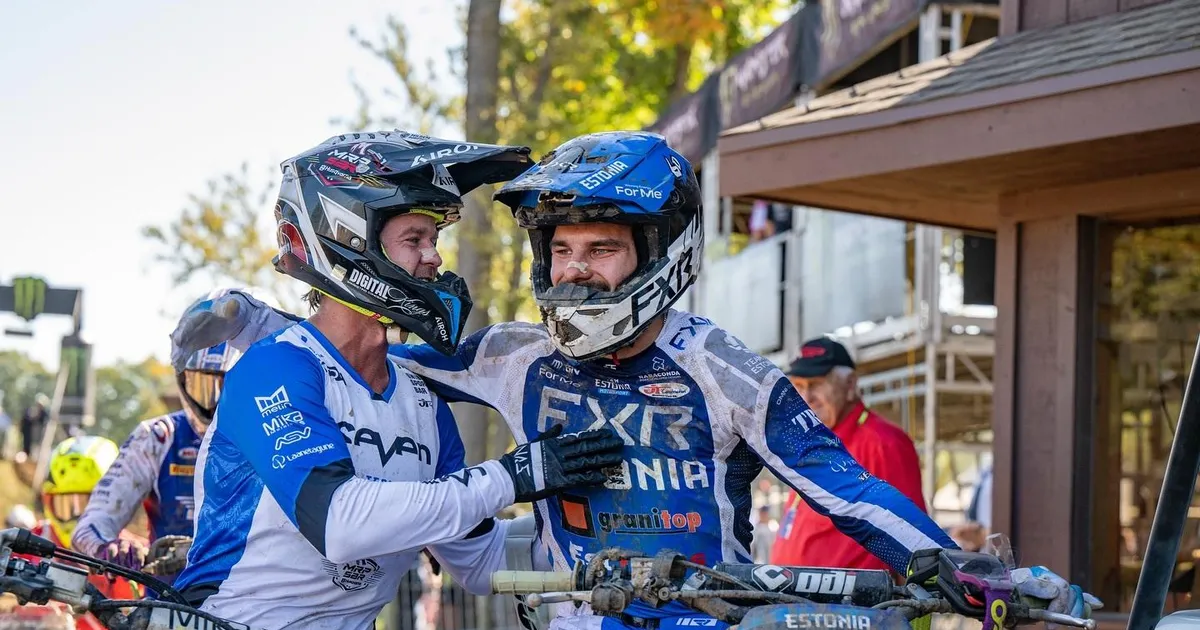 Pärnu motomehed ronisid Rahvuste krossil raskest seisust auga välja