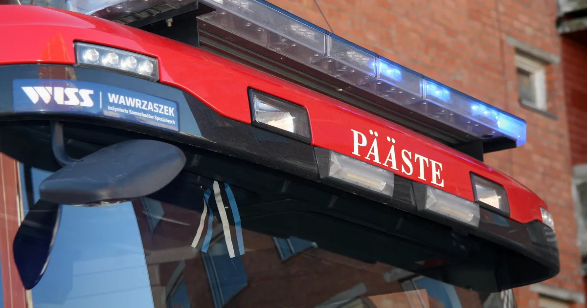 PÄÄSTEAMETI TEATED ⟩ Spordikeskuse föön ajas päästjad jalule