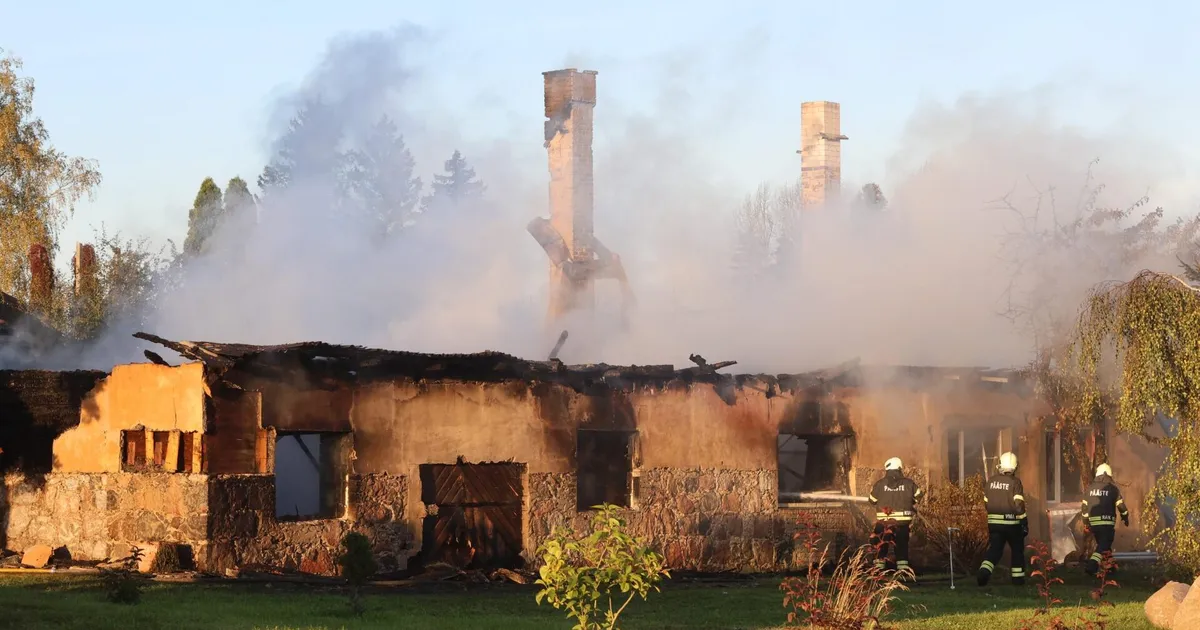 Koer päästis peremehe tulesurmast