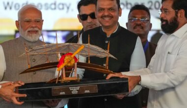 India peaminister avas Mumbais uue rahvusvahelise lennujaama