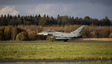 Itaalia õhuvägi tõi hävitajate F-35 asemel Eestisse Eurofighterid
