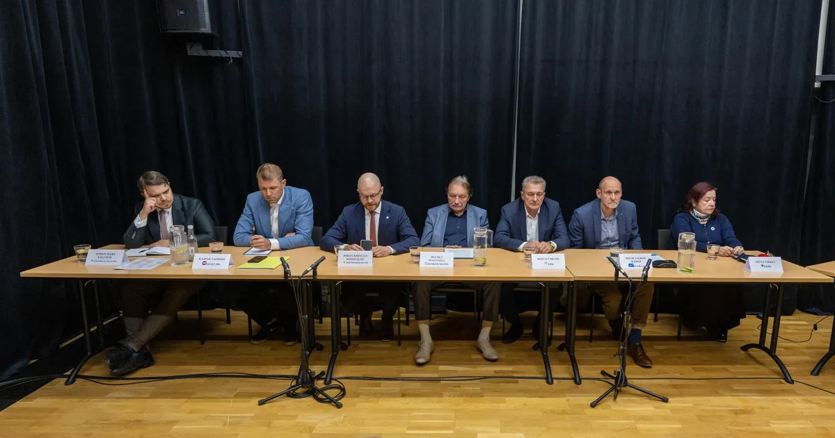 LINNAPEAKANDIDAATIDE DEBATI REPORTAAŽ ⟩ Toetame, tagame ja toome, lapsed, järv ja tänav, kõik korda loome