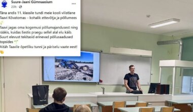 Kooli vilistlase külaskäik tekitas küsimusi hea valimistava kohta. "Oleks ma siis pastakaid jaganud ..."