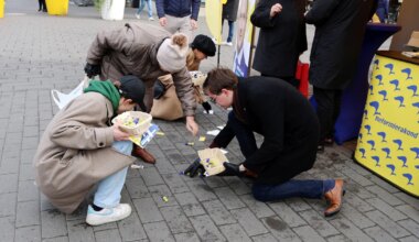 REPORTAAŽ ⟩ Päev enne valimisi haigutas Tartus kampaaniatelkide juures tühjus