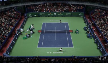 Saatuslik suudlus tõi tenniseässale ülipika mängukeelu