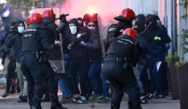 Hispaania frankistide meeleavaldusel läks löömaks