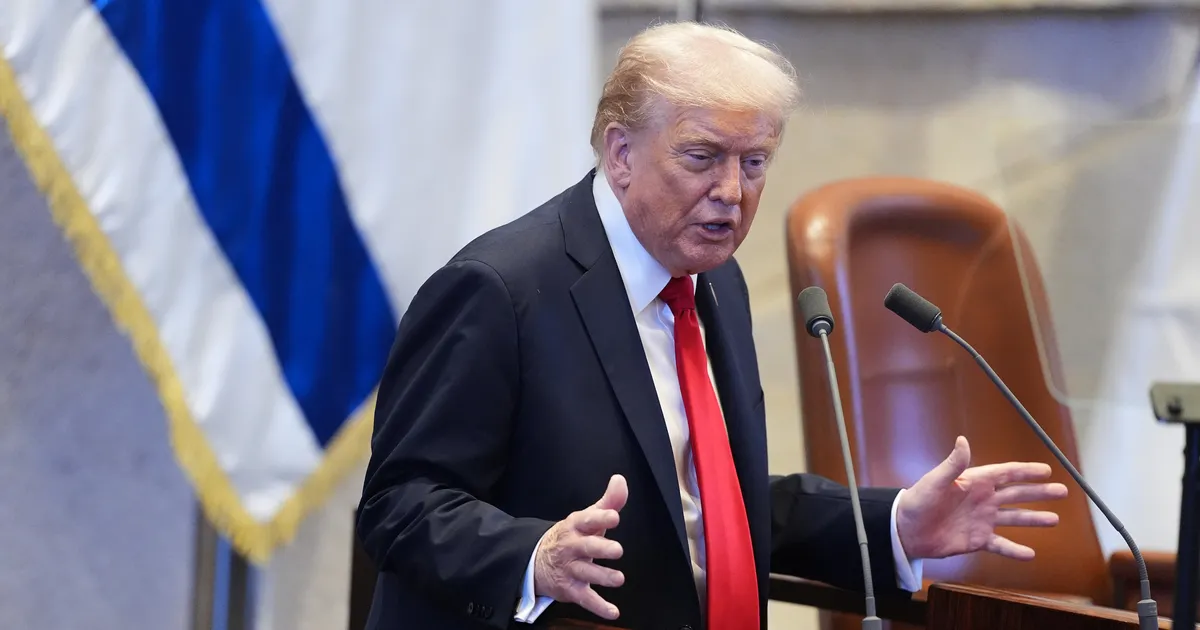 Trump Iisraeli parlamendi ees: Iisrael on meie abiga võitnud kõik mis võimalik - Maailm - Postimees.ee