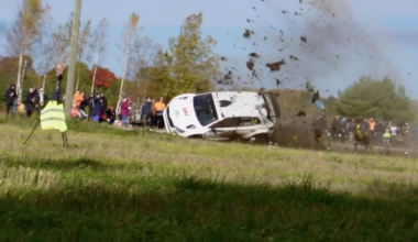 VIDEO ⟩ Karm rajalt väljasõit Saaremaa rallil - Postimees Sport