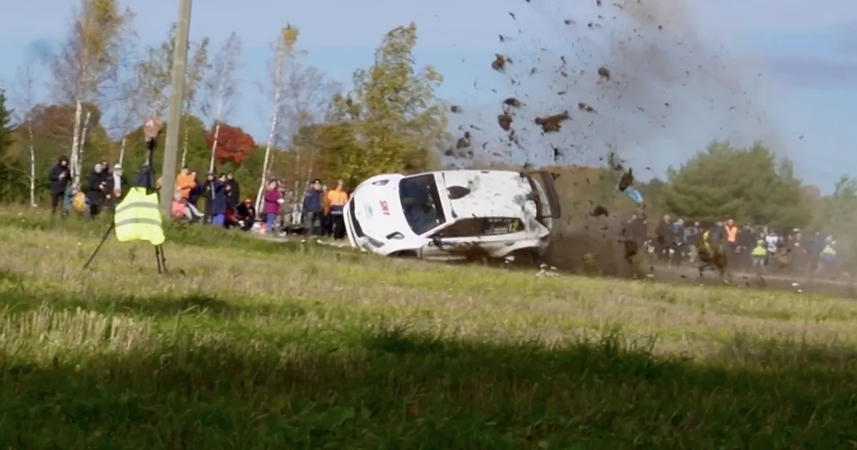 VIDEO ⟩ Karm rajalt väljasõit Saaremaa rallil - Postimees Sport