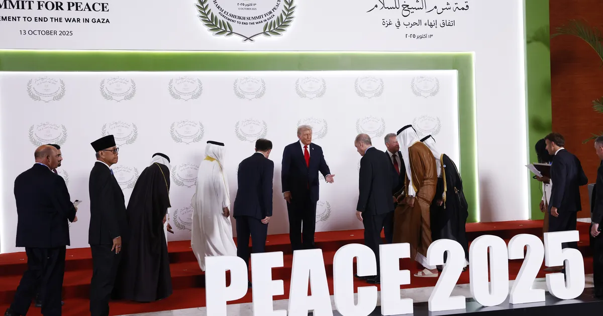 Trump ja maailma liidrid allkirjastasid Iisraeli ja Hamasi relvarahu