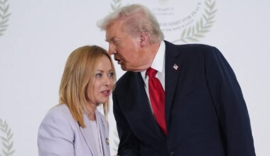 VIDEOD ⟩ USA president flirtis Itaalia peaministriga: nii ilus noor naine