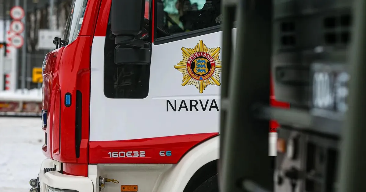 PÄÄSTEAMETI TEATED ⟩ Narvas oli hüljatud majas põleng
