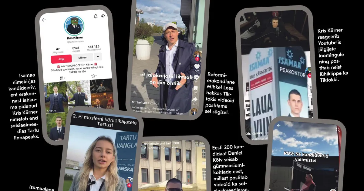 ANALÜÜS Ropendamine, sildistamine ja teiste tümitamine. Neil valimistel näitasid poliitikud sotsiaalmeedias oma tõelist palet - Tartu Postimees