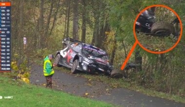 VIDEO ⟩ «See pole võimalik!» Ogier põrutas puusse ja katkestas Kesk-Euroopa ralli