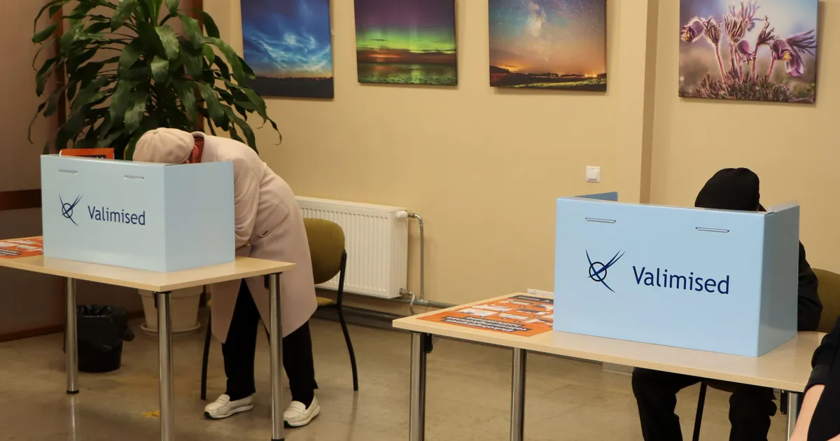 Ida-Virumaa jäi valimisaktiivsuse poolest ikkagi viimaseks