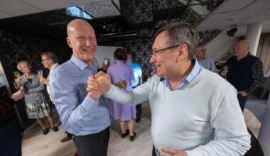 RÕÕMSAD INIMESED JA KIHISEV JOOK ⟩ Paides valimised võitnud Isamaa pidu kogub hoogu - Järva Teataja