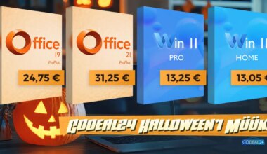 Uuenda oma arvuti eluaegse MS Office 2021 ja Windows 11 litsentsiga vaid 13 € eest sellel Halloweeni allahindlusel!