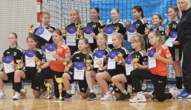 Tapa käsipallitüdrukud olid võidukad Viimsis