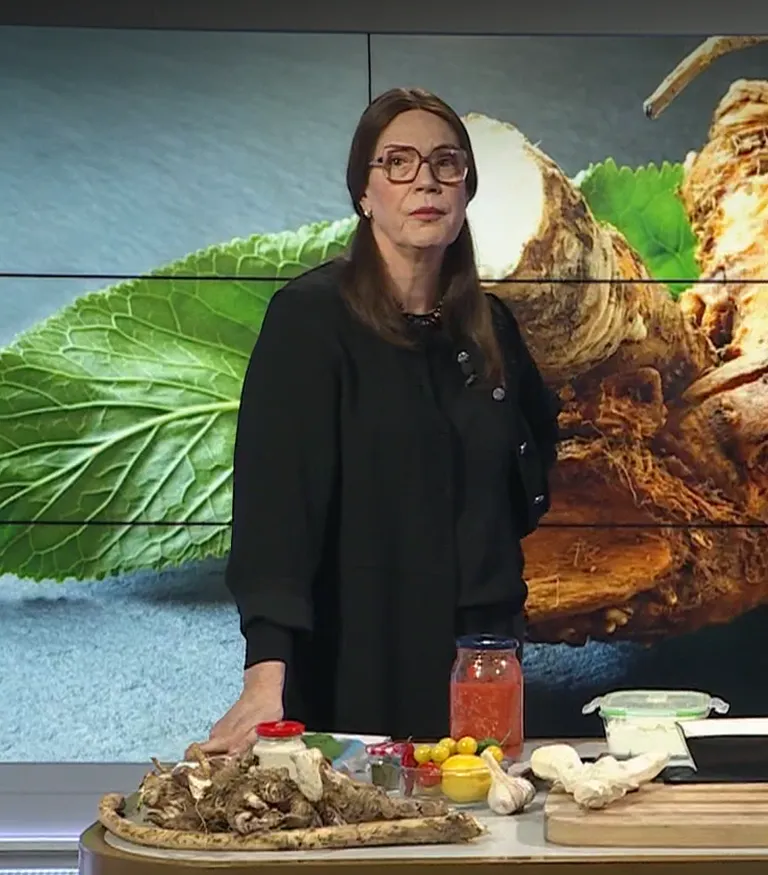 Näitleja Viire Valdma käis külas saates «Ringvaade».