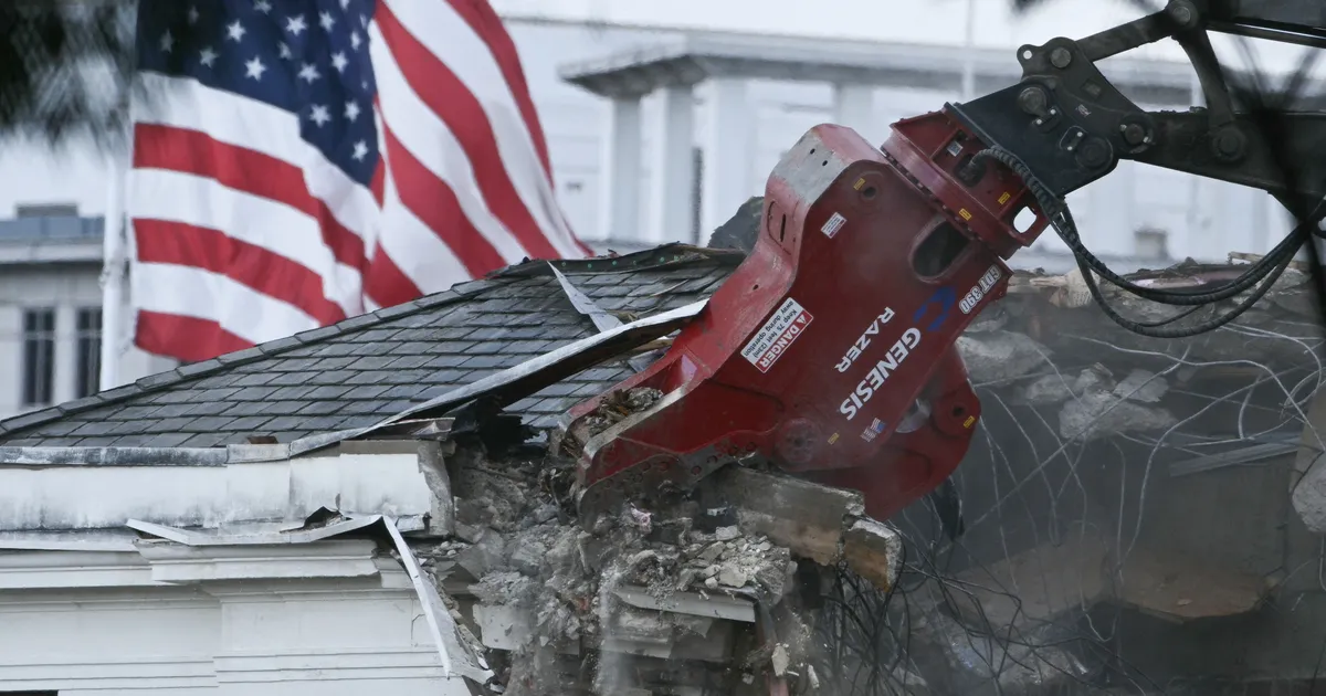 Valge Maja üks suurimaid aardeid hävitati