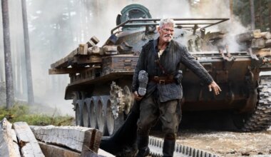 KÄTTEMAKS TANKIGA ⟩ Eestis filmitud Hollywoodi märul sai uhke esilinastuse