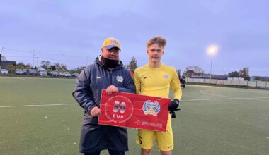 FC Kuressaare Esiliiga B septembrikuu parim mängija on Regor Jalak