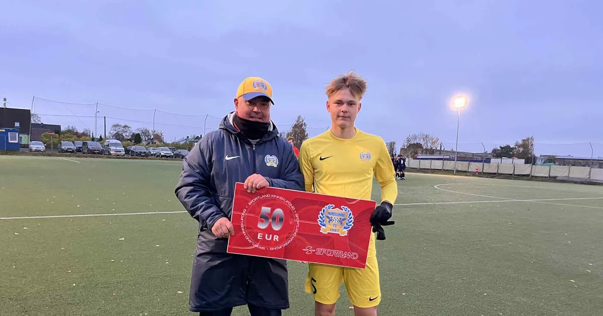 FC Kuressaare Esiliiga B septembrikuu parim mängija on Regor Jalak