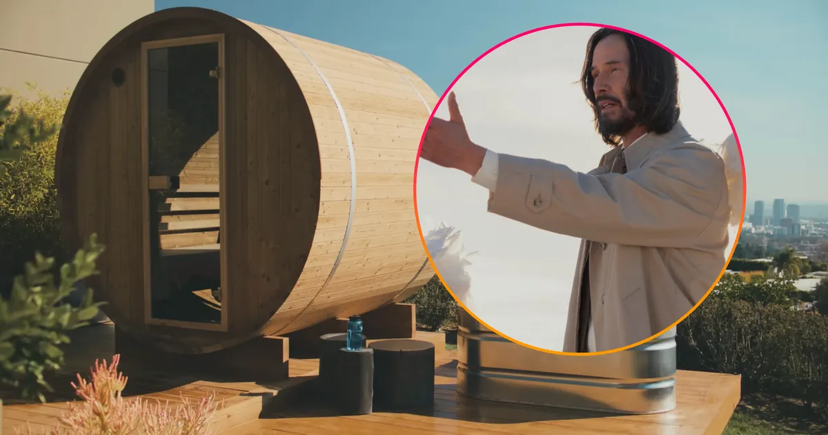 MÕNUS LEIL ⟩ Keanu Reeves mõnuleb Hollywoodi staaridega Eesti saunas