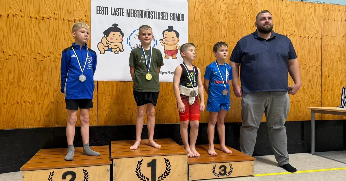 Eesti laste meistrivõistlustel sumos saatis edu ka läänevirulasi