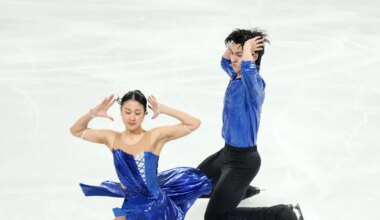 VIDEO ⟩ Jääle visatud «ballistiline rakett» tekitas suurel iluuisuvõitlusel skandaali