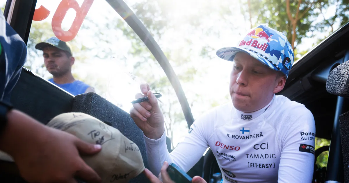 FOTOD ⟩ Kalle Rovanperä võttis osa salajasest testipäevast