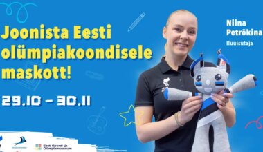 Algas joonistusvõistlus Eesti olümpiakoondise maskoti leidmiseks