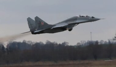 Poola hävitajad saatsid Läänemere kohal Vene luurelennukit