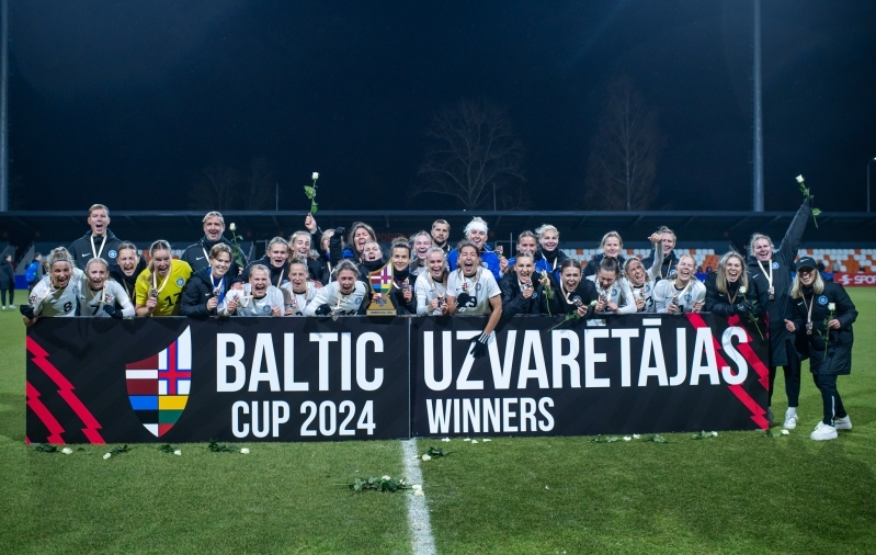 Eesti on naiste Balti turniiril tiitlikaitsja. Foto: Liisi Troska / jalgpall.ee