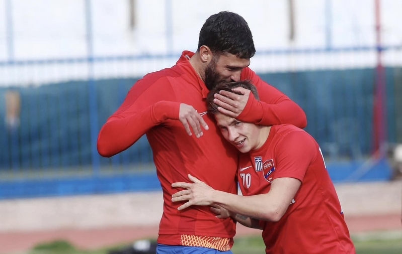 Varem ka Levadias tiimikaaslased olnud Felipe Felicio ja Ioan Yakovlev. Felicio mängib tänasel päeval laenulepingu alusel Sloveenia kõrgliigaklubis Domžale. Foto: Panionios / Facebook