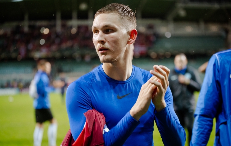 Robi Saarma. Foto: Liisi Troska / jalgpall.ee