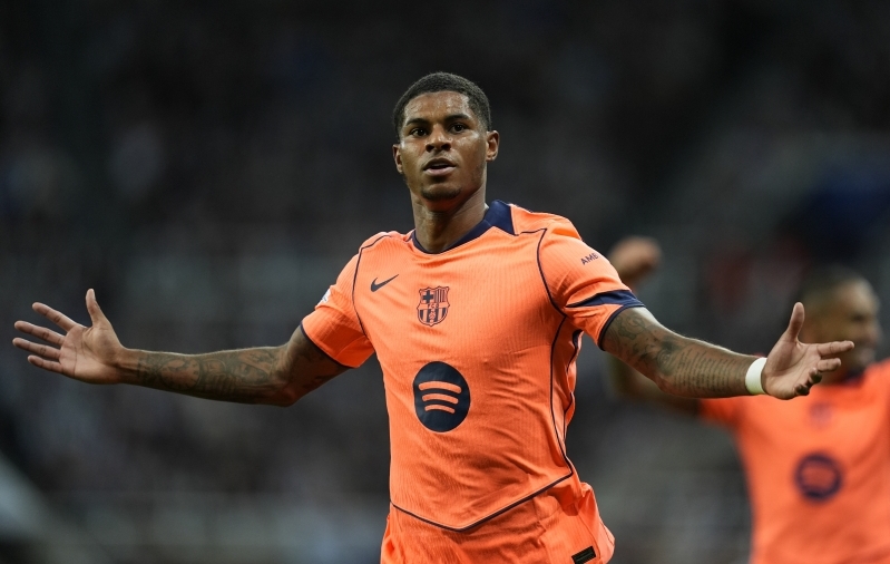 Marcus Rashford tahaks Katalooniasse jääda. Foto: Scanpix / Dennis Agyeman / AFP via Zuma Press