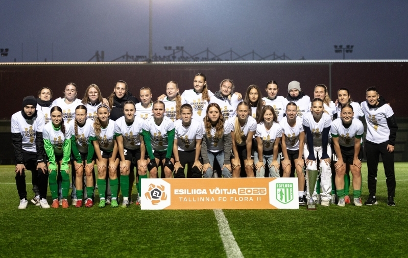 Naiste Esiliiga hooaeg lõppes Flora duubli 20-punktilise võiduga