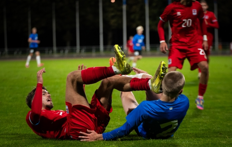 Eesti U21 koondis ei suutnud võiduarvet avada. Foto: Liisi Troska / jalgpall.ee