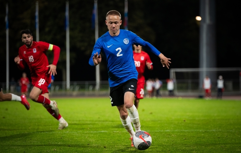 Sander Tovstik oli üle platsi mees. Foto: Liisi Troska / jalgpall.ee