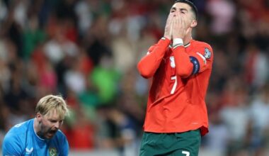 Haalandile järgnesid Torres, Retegui ja Ronaldo - ainult lätlane sai penalti võrku